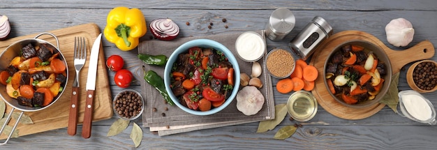 Naczynia gotowe do gotowania